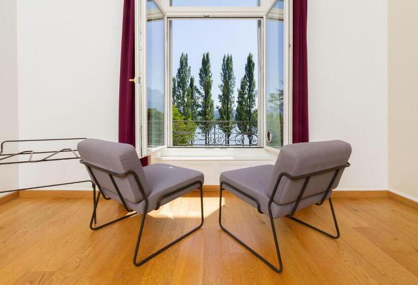 חדר סטנדרט נוף לאגם, Beau Séjour Lucerne