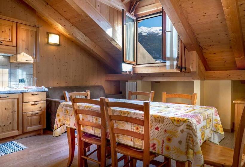 Апартаменты 2 Спальни, Chalet Stelle Di Neve