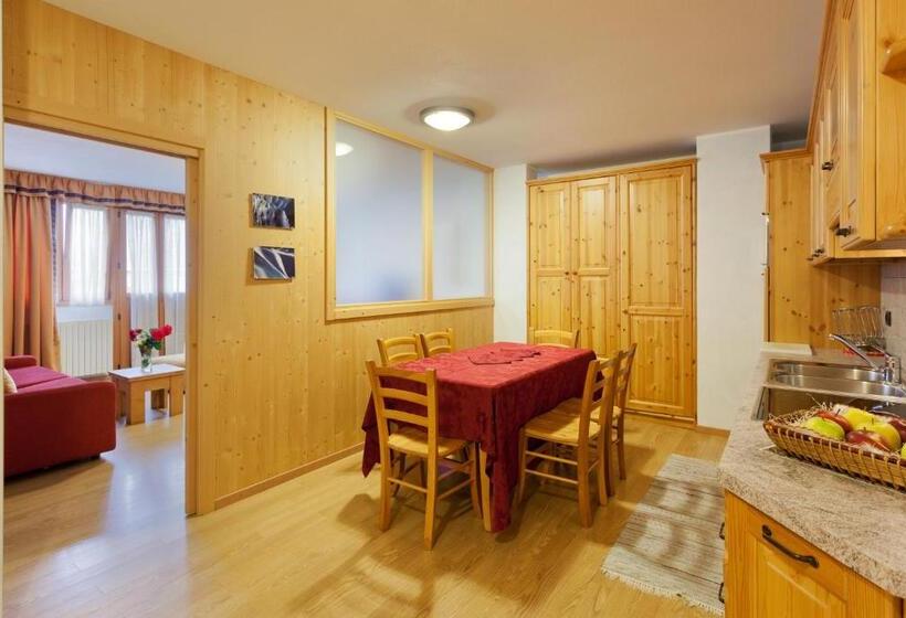 Апартаменты 1 Спальня, Chalet Stelle Di Neve