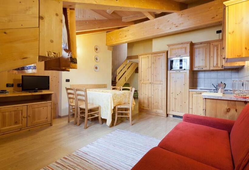 Апартаменты 2 Спальни, Chalet Stelle Di Neve