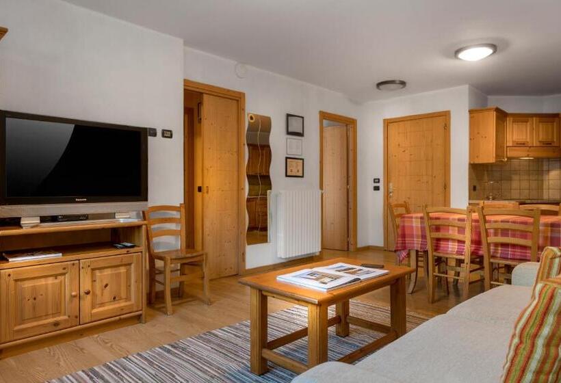 Апартаменты 2 Спальни, Chalet Stelle Di Neve