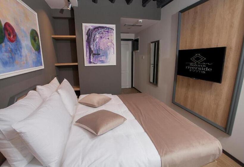 اتاق استاندارد با چشم‌انداز رودخانه, Solun S Riverside Rooms