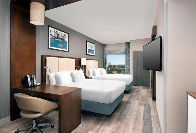 סוויטה עם מיטת קווין, Springhill Suites By Marriott Atlanta Downtown