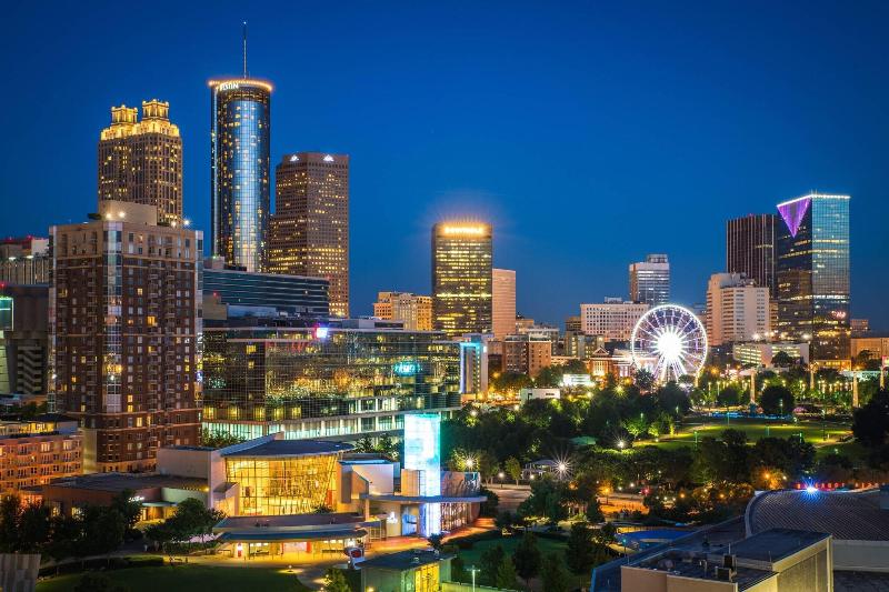 סוויטה עם מיטת קווין, Springhill Suites By Marriott Atlanta Downtown