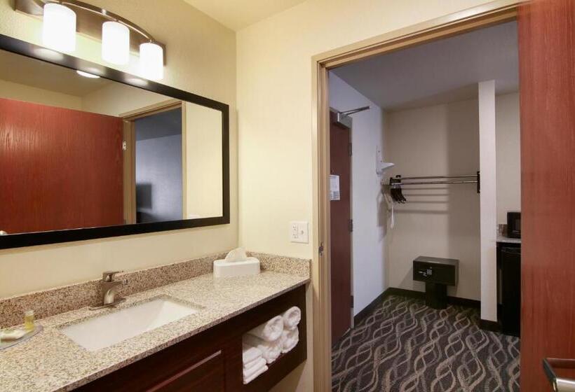 带大床的标准间, Cobblestone Inn & Suites   Menomonie/uw Stout