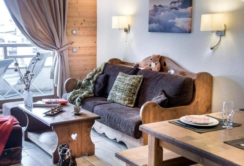 آپارتمان 2 خوابه, Residence  Les Grandes Alpes