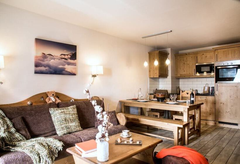 آپارتمان 2 خوابه, Residence  Les Grandes Alpes
