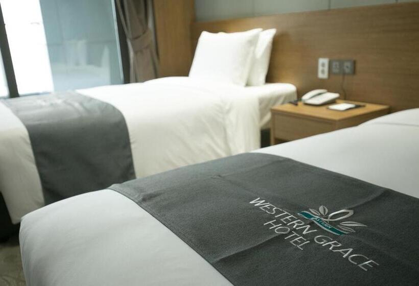 اتاق استاندارد با تراس, Western Grace Hotel Incheon