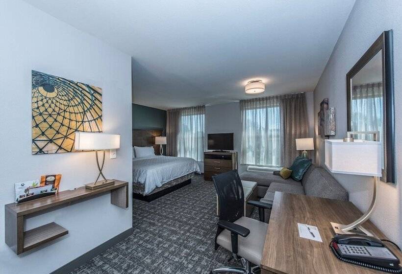 带双人床的标准工作室, Staybridge Suites Charleston   Mount Pleasant, An Ihg