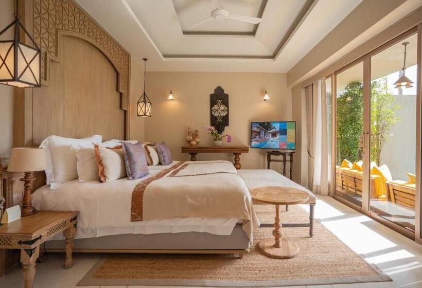 Вилла с 1 спальней и бассейном, Devasom Khao Lak Beach Resort & Villas