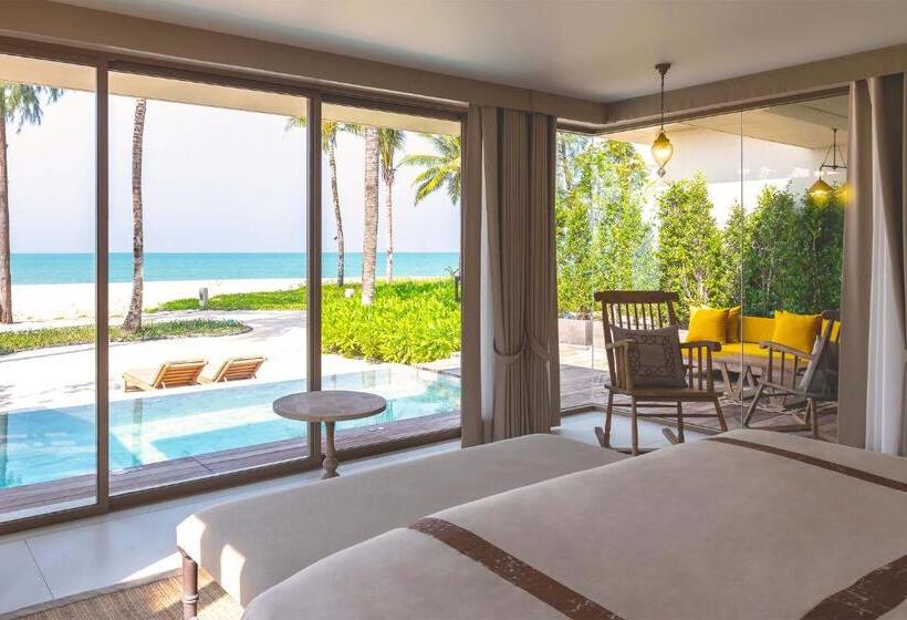 Вилла с 1 спальней и бассейном, Devasom Khao Lak Beach Resort & Villas
