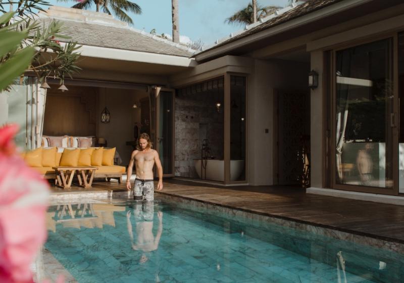 Вилла с 1 спальней и бассейном, Devasom Khao Lak Beach Resort & Villas