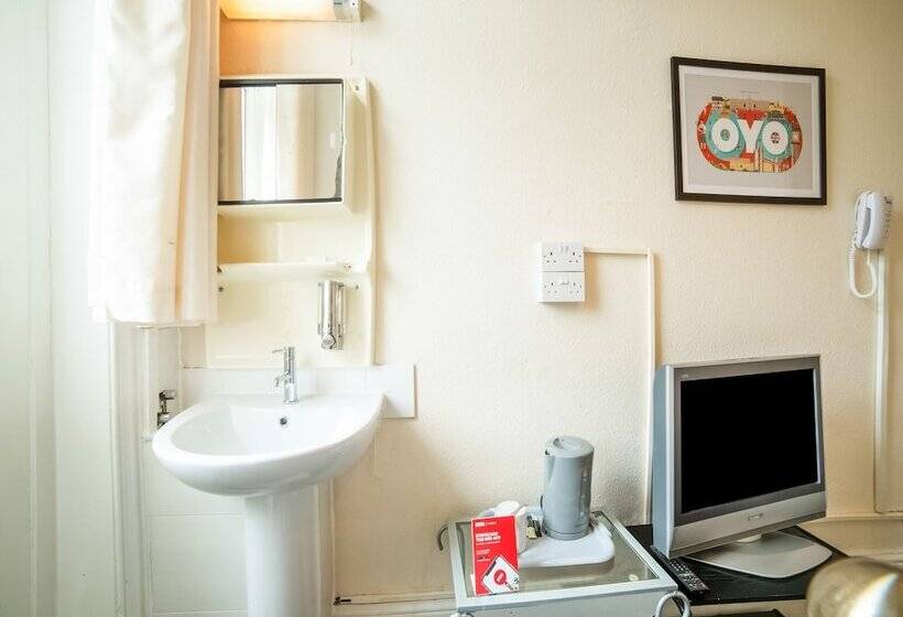 اتاق استاندارد یک تخته با سرویس بهداشتی مشترک, Devine Beach Hotel, Westcliff Southend-On-Sea