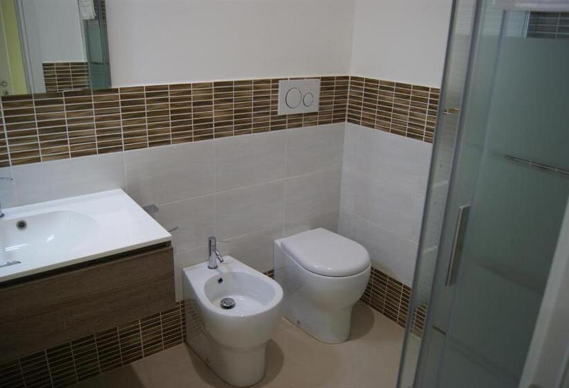 اتاق یک تخته با تراس, Guest House Golfo Xifonio