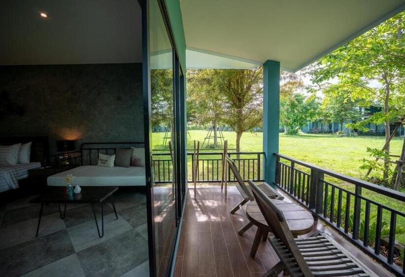 ویلای 1 خوابه با چشم‌انداز باغ, Coral Tree Villa Hua Hin