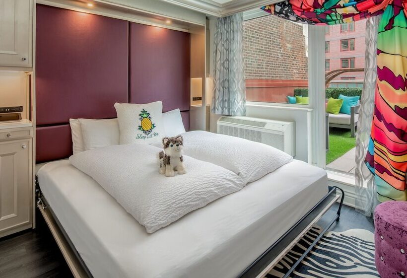 스탠다드 테라스 룸, Staypineapple, An Artful Hotel, Midtown New York
