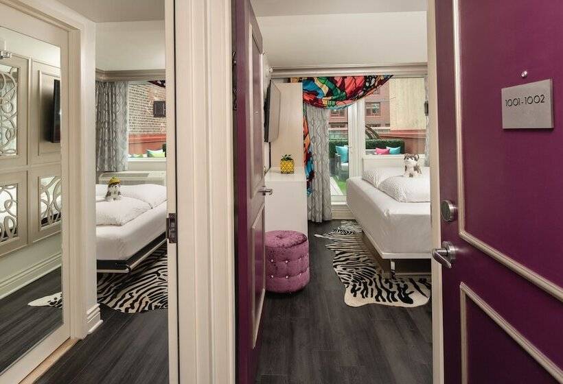 스탠다드 테라스 룸, Staypineapple, An Artful Hotel, Midtown New York