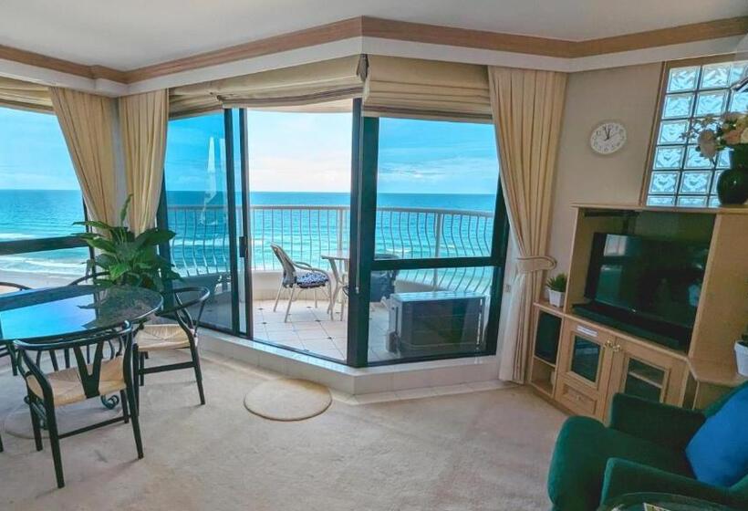 Апартаменты Deluxe 1 Спальня Вид на Море, Olympus Beachfront Apartments
