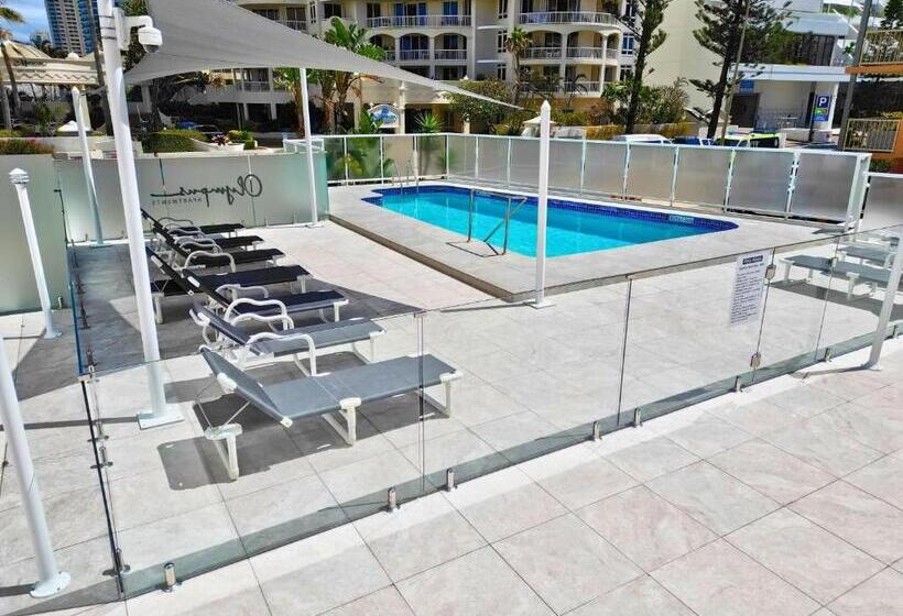Апартаменты Deluxe 2 Спальни Вид на Море, Olympus Beachfront Apartments