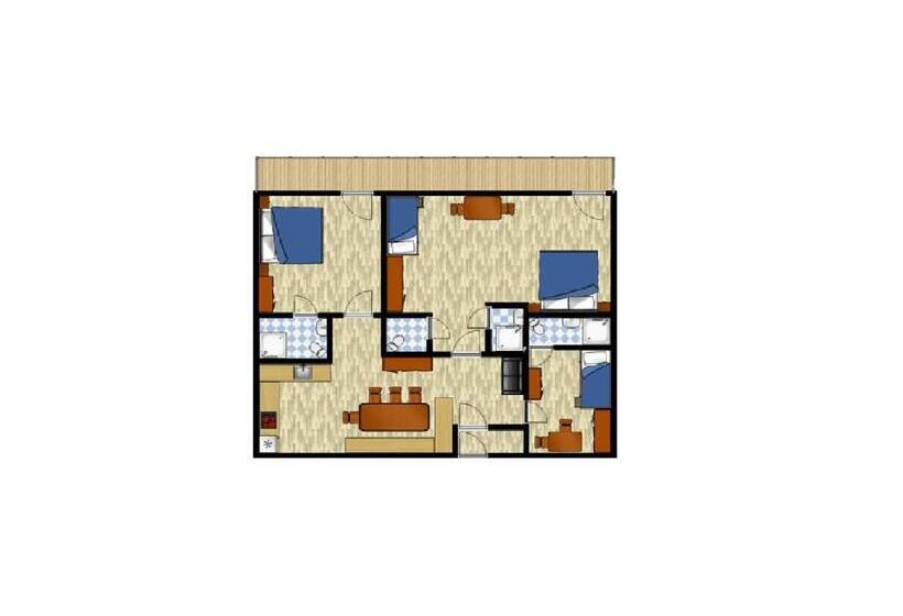 3 베드룸 컴포트 아파트, Sylpaulerhof Apart