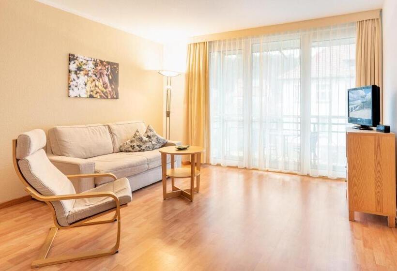 침실 1개 아파트, Aparthotel Tropenhaus Bansin