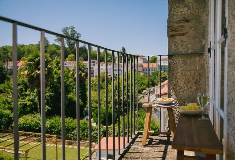 带花园景观及2个卧室的公寓, Roompedra Apartamentos Turísticos