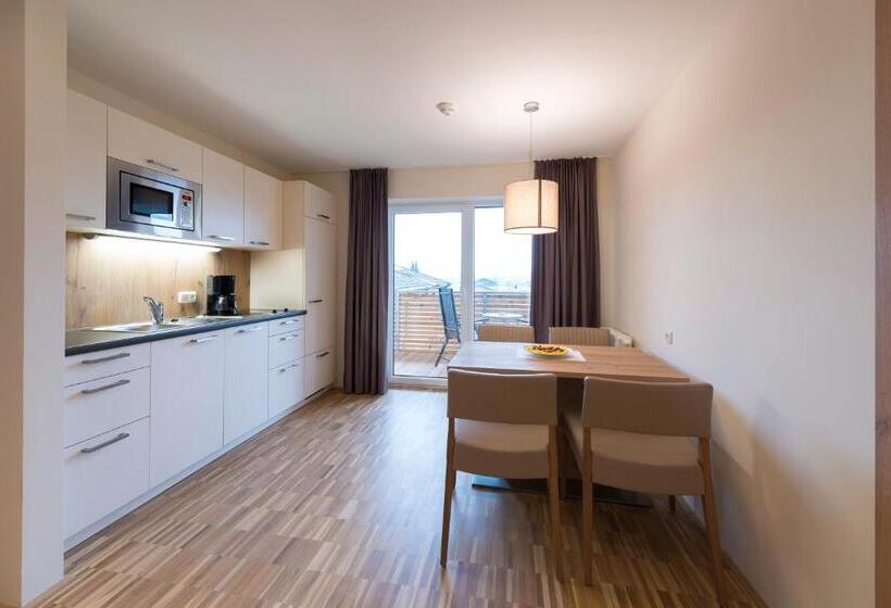 Апартаменты 1 Спальня с Балконом, Appartementhotel Sonnenhof