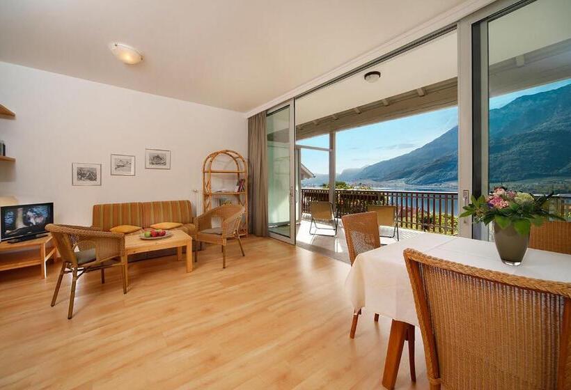 テラス付き１ベッドルームアパートメント, Residence Haus Kaltersee