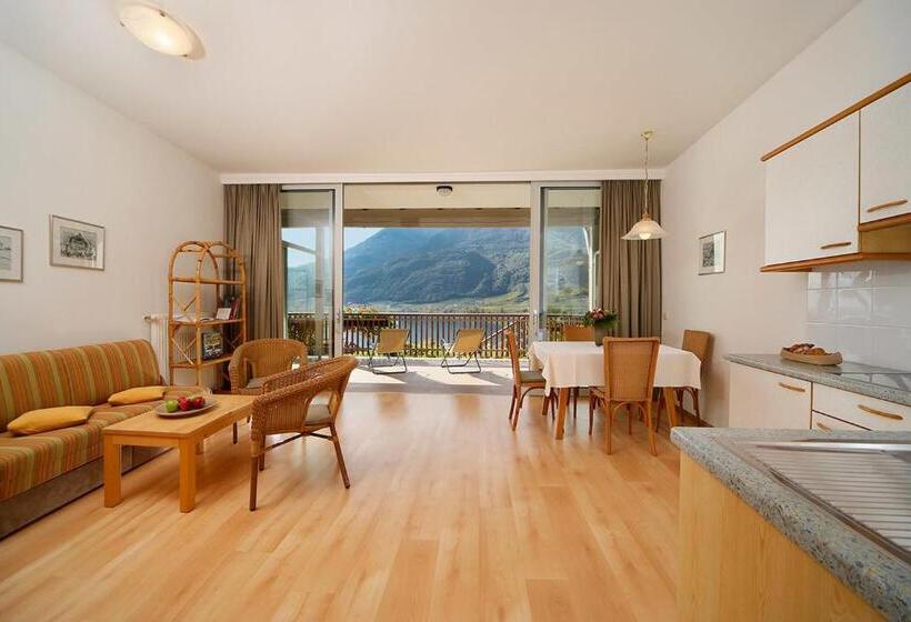 Апартаменты 1 Спальня с Террасой, Residence Haus Kaltersee
