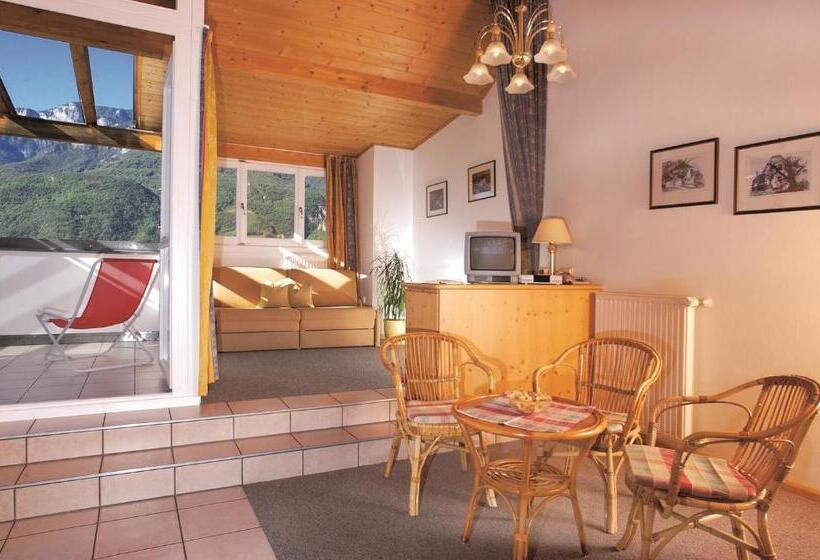 テラス付き１ベッドルームアパートメント, Residence Haus Kaltersee
