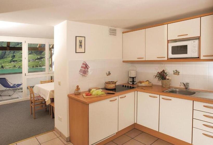 テラス付き１ベッドルームアパートメント, Residence Haus Kaltersee