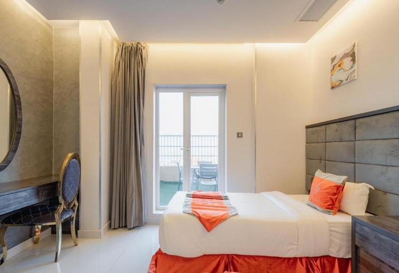 带1个卧室的带海景的公寓, Wahaj Hotel Apartments 2