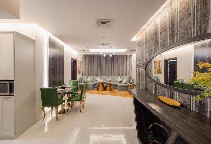 带1个卧室的带海景的公寓, Wahaj Hotel Apartments 2