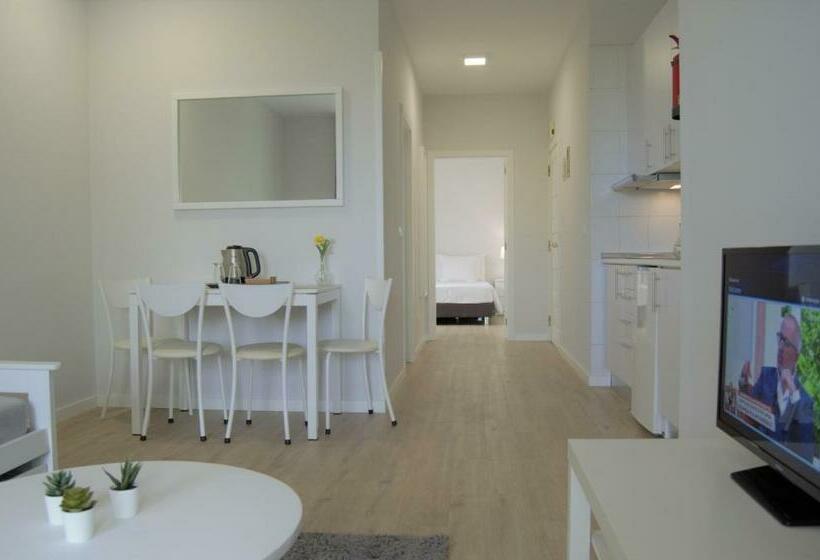 Апартаменты 1 Спальня, Apartamentos Turísticos Vitoria By Petit Hotels