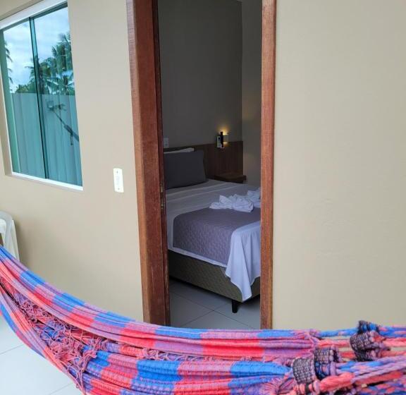 Quarto Estandar com Sacada, Pousada Concha Dourada
