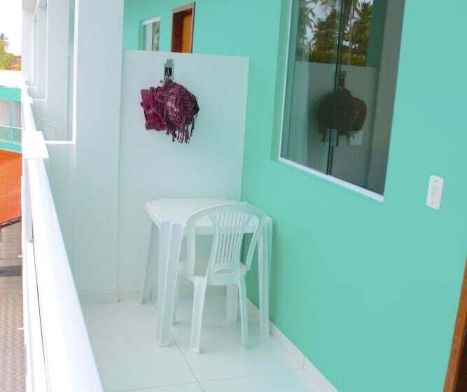 Quarto Estandar com Sacada, Pousada Concha Dourada