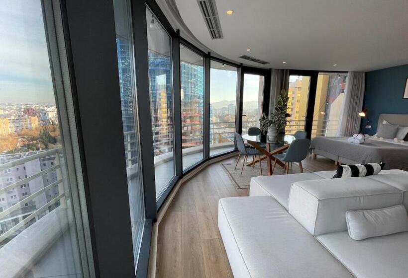 آپارتمان سوپریور 1 خوابه, Rooftop Tirana