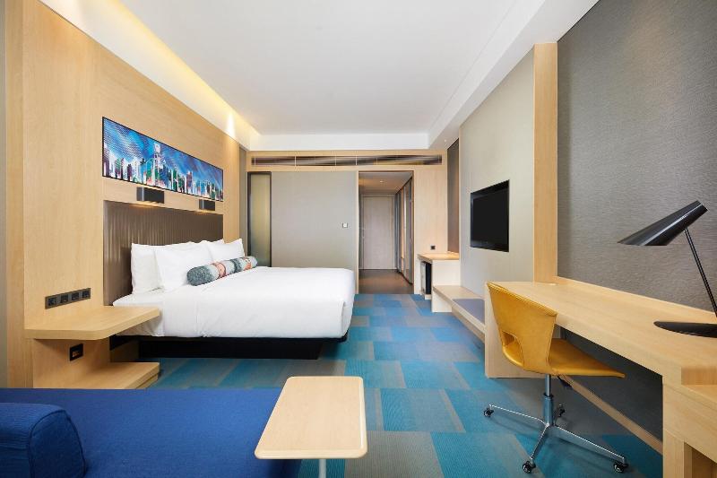 חדר סטנדרט עם מיטת קינג, Aloft Shanghai Zhangjiang Haike