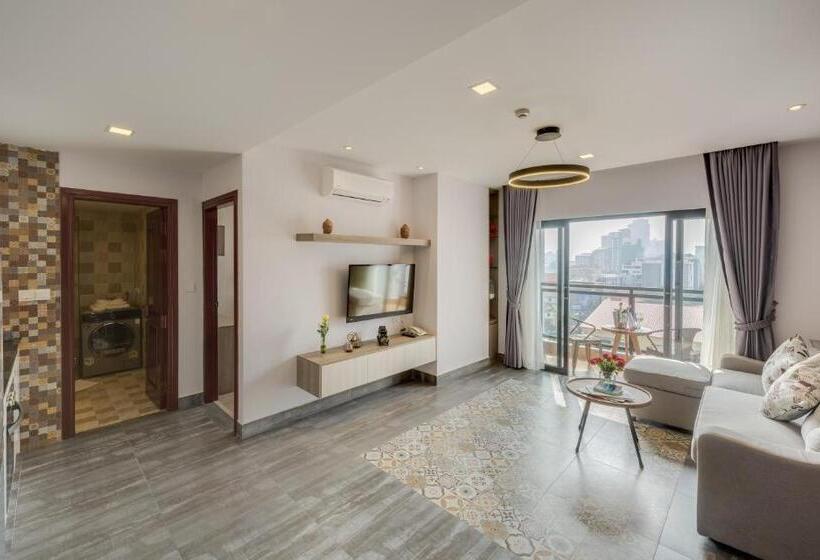 آپارتمان 2 خوابه, Phnom Penh 51 Hotel & Residences