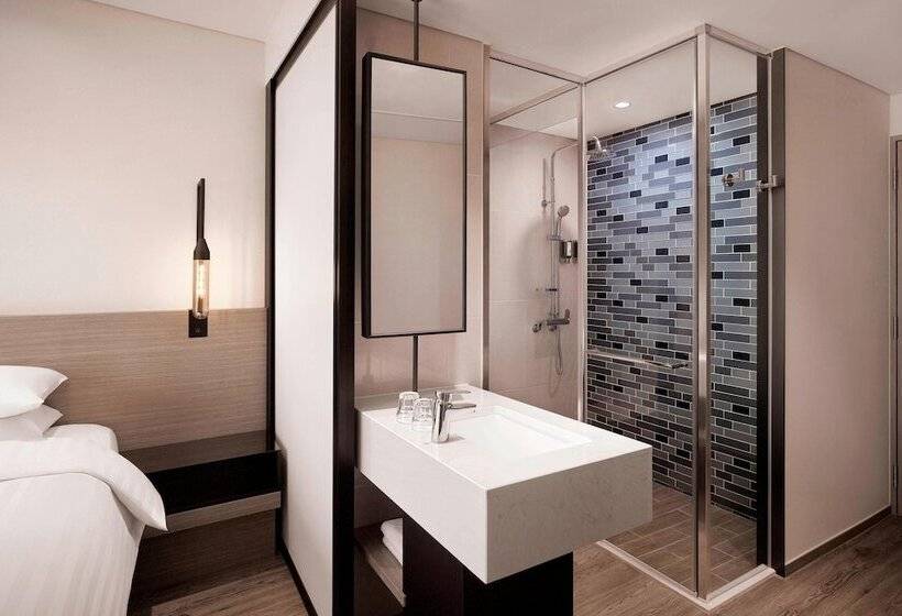 片側に海が見えるデラックスルーム, Fairfield By Marriott Busan