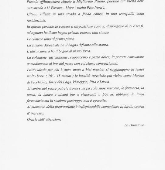 Номер Стандарт, La Villetta D' Angolo