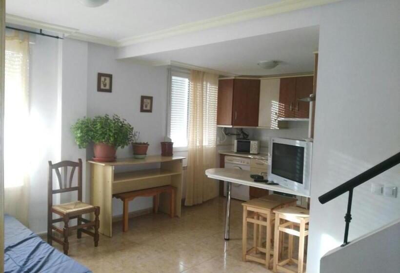 침실 1개 복층 룸, Hostal Y Apartamentos La Vereda