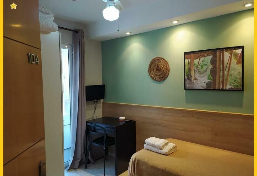 اتاق استاندارد یک تخته با سرویس بهداشتی مشترک, Habitaciones Barra89