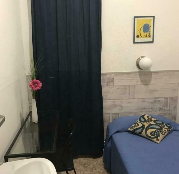 标准单人间共用浴室, Hostal Carlos Iii