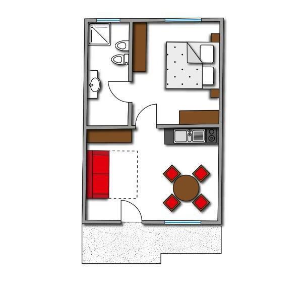 Апартаменты 1 Спальня, Paloria Apartments & Sport