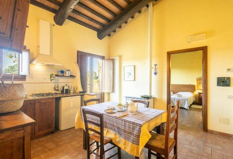 Апартаменты 1 Спальня Нижний Этаж, Agriturismo Fattoria Di Statiano