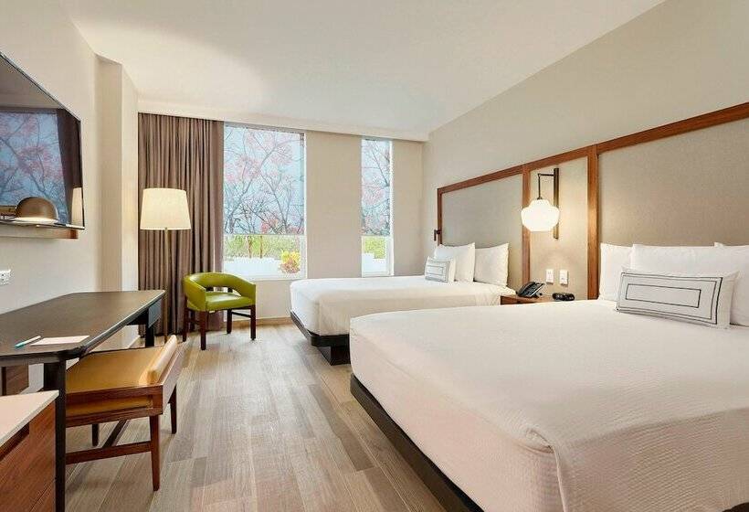 İki Çift Kişilik Yataklı Standart Oda, Fairfield Inn & Suites By Marriott Cancun Airport