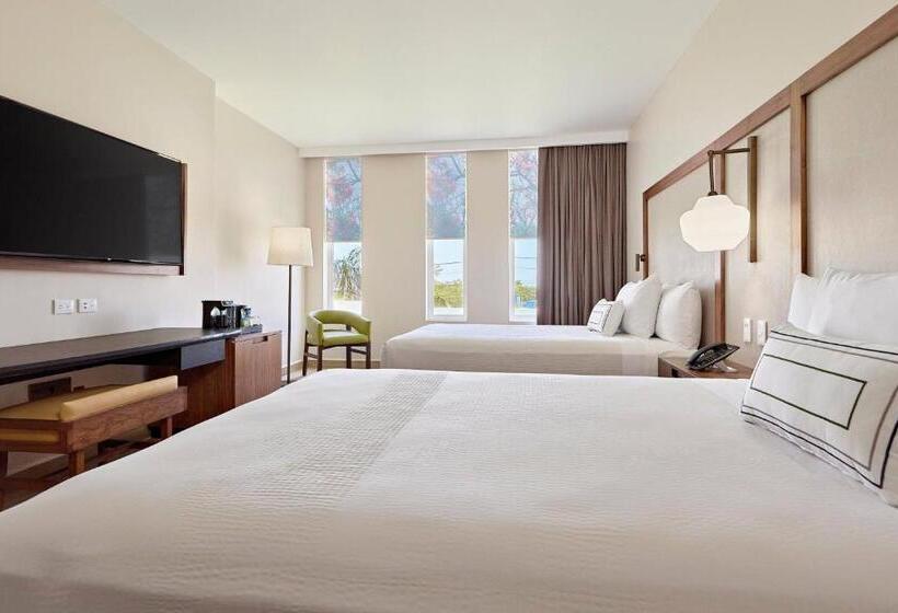 İki Çift Kişilik Yataklı Standart Oda, Fairfield Inn & Suites By Marriott Cancun Airport