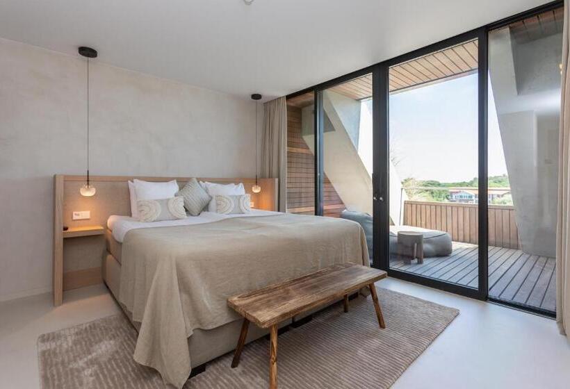 Номер Стандарт Вид на Море, Duinhotel Tien Torens