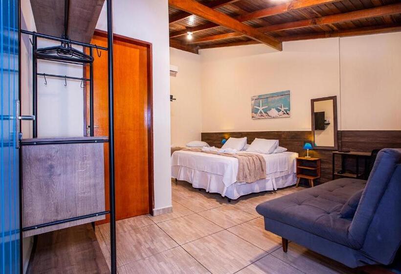디럭스 스위트, Pousada Villa Blu Maresias